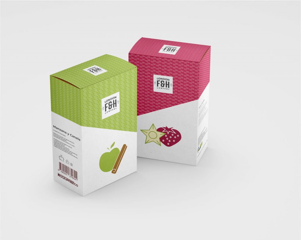rebranding y packaging para infusión